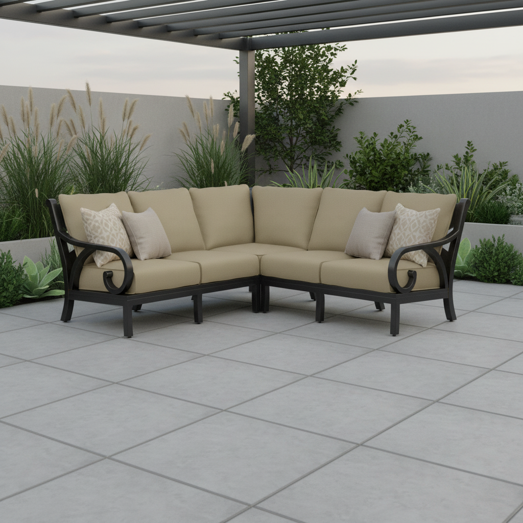 Sunset West Monterey Aluminum Outdoor Sectional