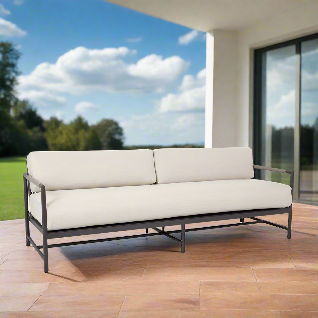 Sunset West Pietra Aluminum Outdoor Sofa