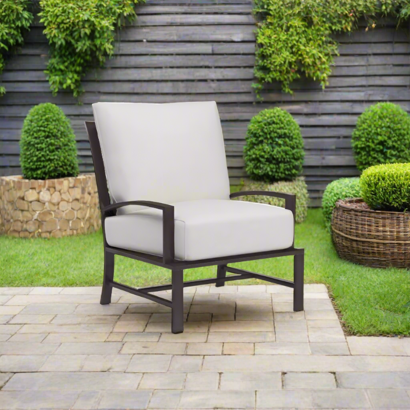 Sunset West La Jolla Aluminum Outdoor Club Chair