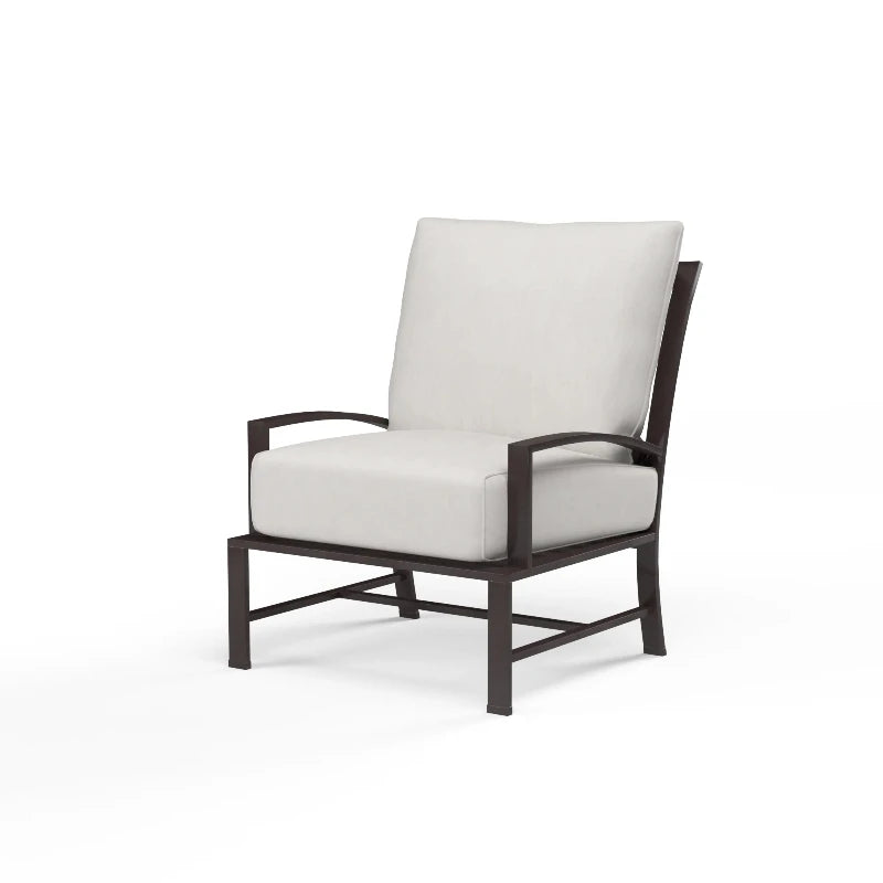 Sunset West La Jolla Aluminum Outdoor Club Chair