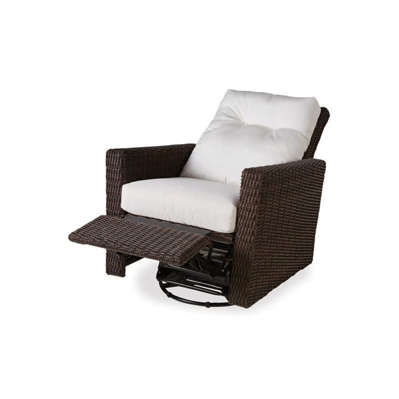 Lloyd Flanders Mesa Woven Vinyl Outdoor Glider Recliner