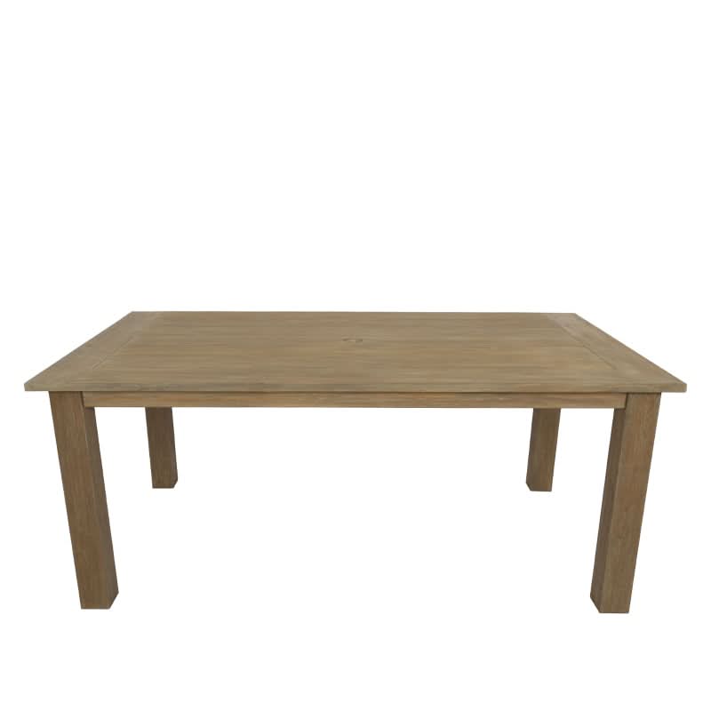 Sunset West Coastal Teak Outdoor 72" Dining Table