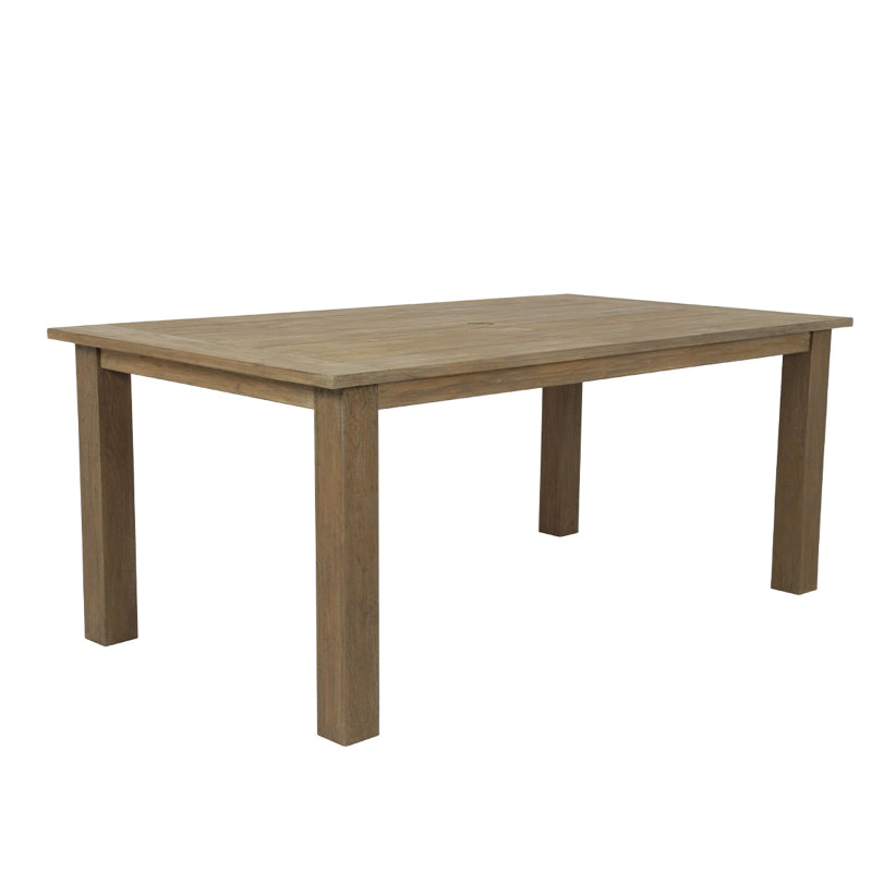 Sunset West Coastal Teak Outdoor 91" Dining Table