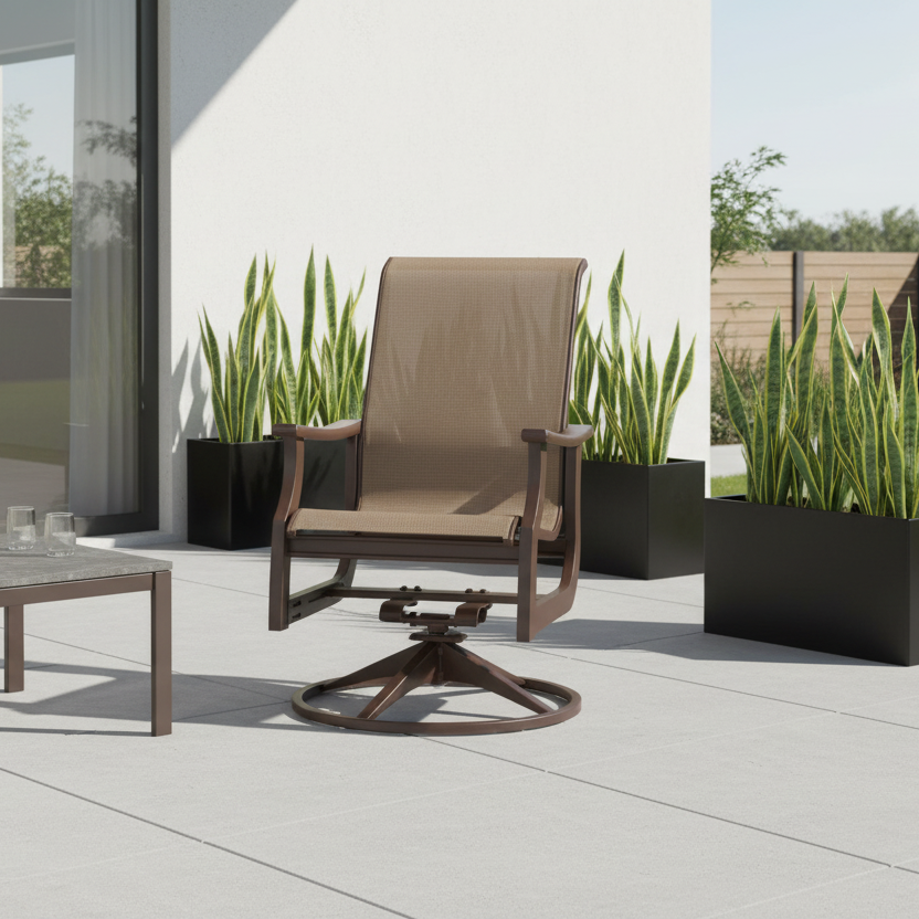 Telescope Casual St. Catherine MGP Sling Dining Swivel Rocker