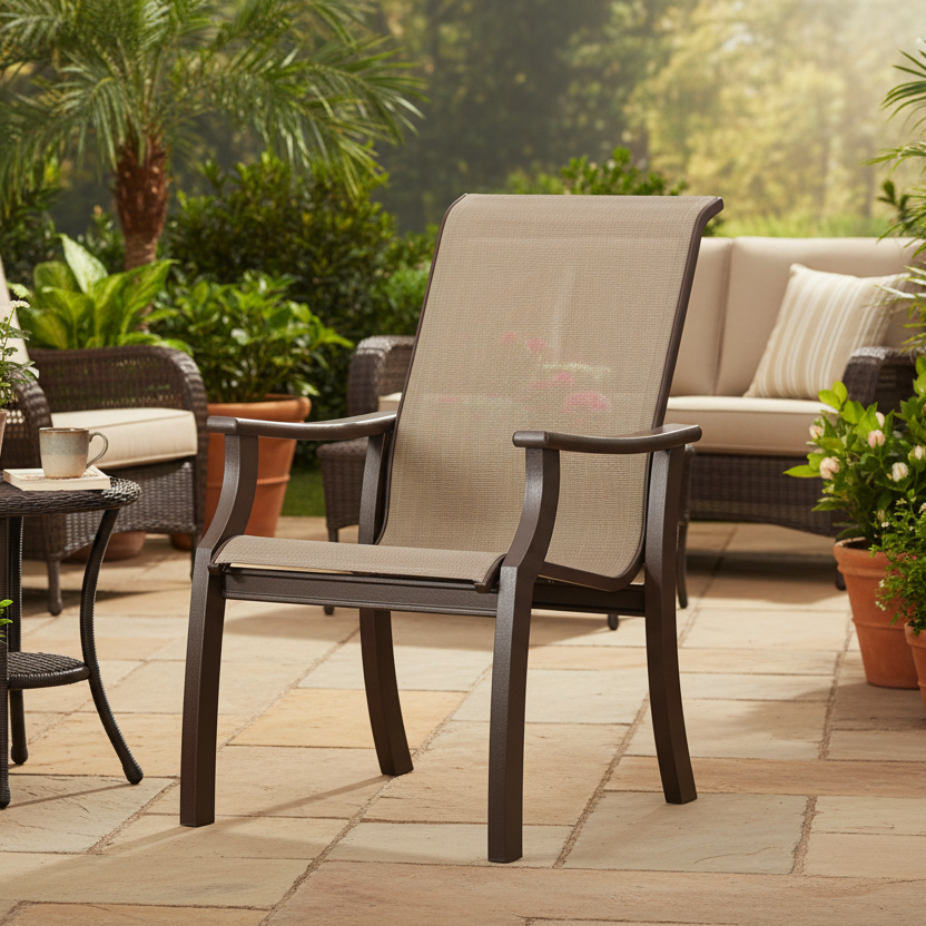 Telescope Casual St. Catherine MGP Sling Dining Arm Chair