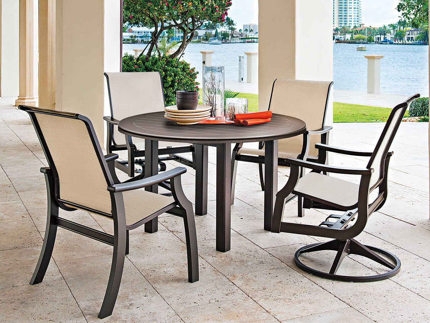 Telescope Casual St. Catherine MGP Sling Dining Swivel Rocker