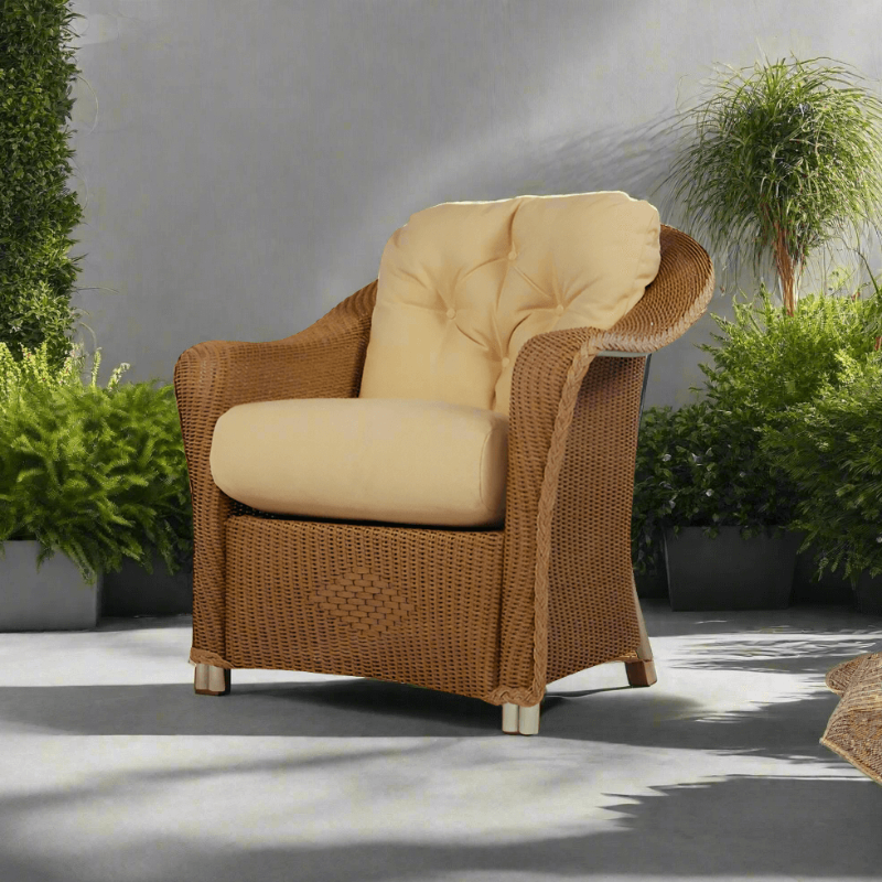 Lloyd Flanders Reflections Wicker Outdoor Lounge Chair