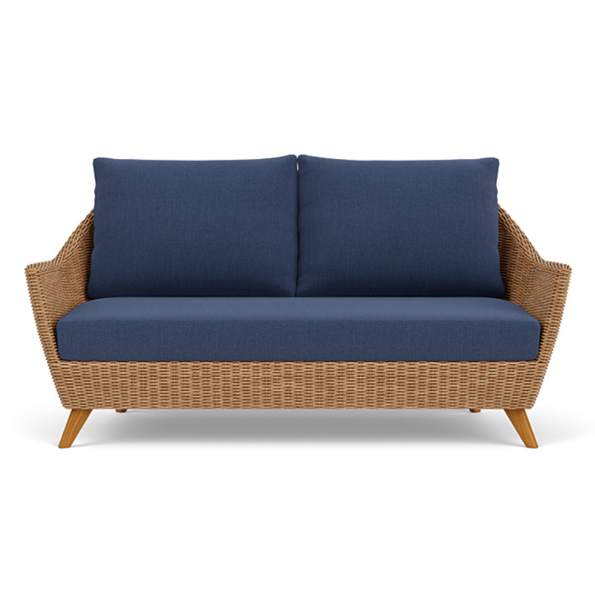 Lloyd Flanders Tobago Woven Vinyl Outdoor Loveseat