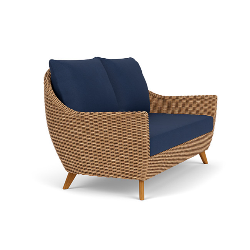 Lloyd Flanders Tobago Woven Vinyl Outdoor Loveseat