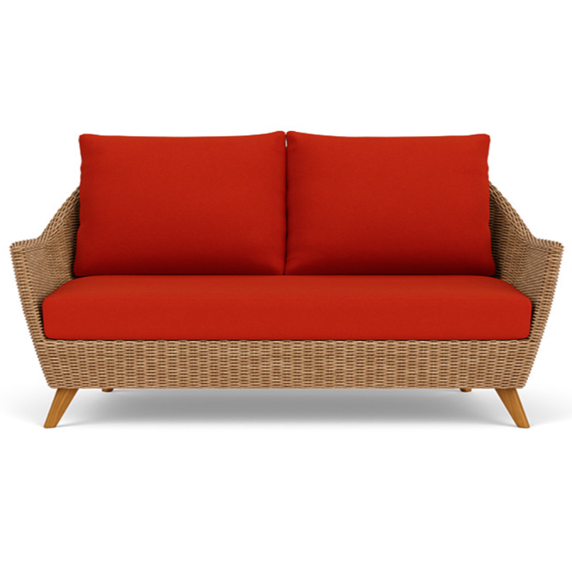 Lloyd Flanders Tobago Woven Vinyl Outdoor Loveseat