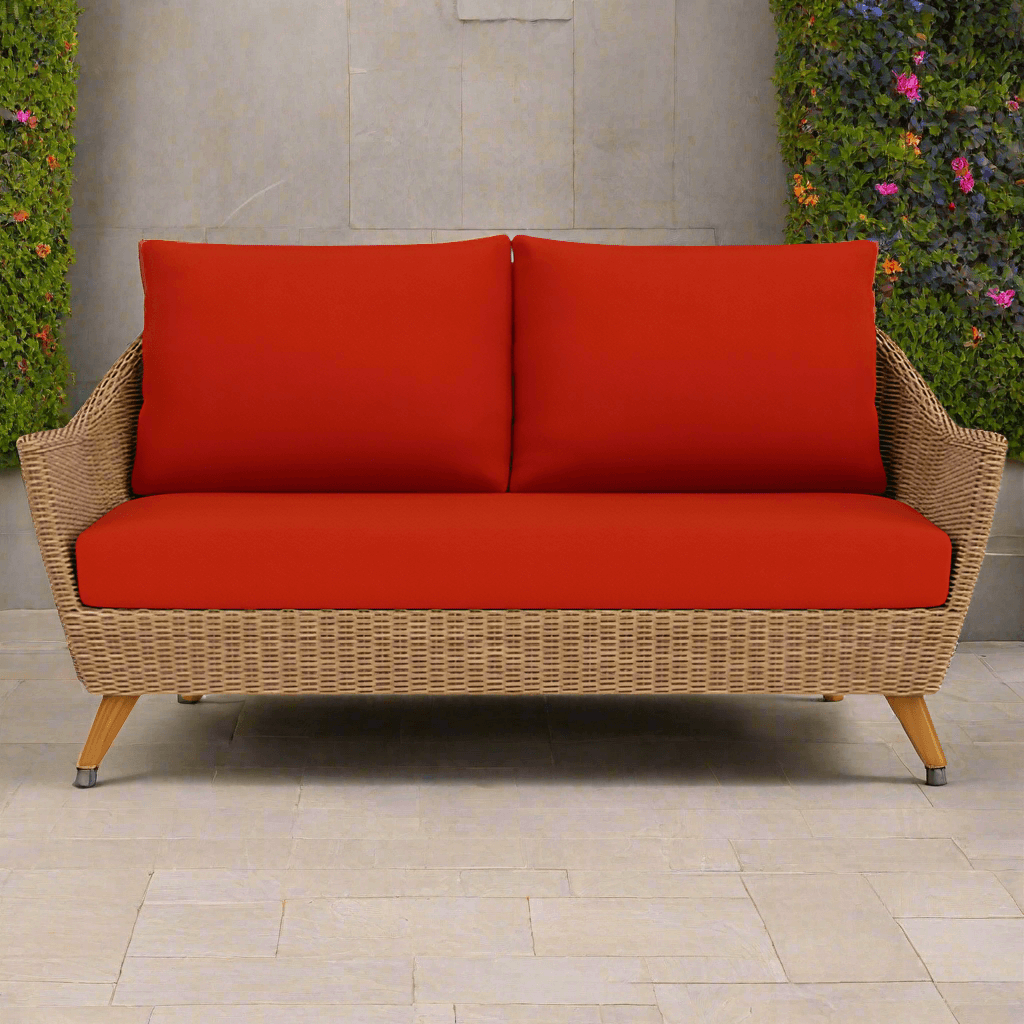 Lloyd Flanders Tobago Woven Vinyl Outdoor Loveseat