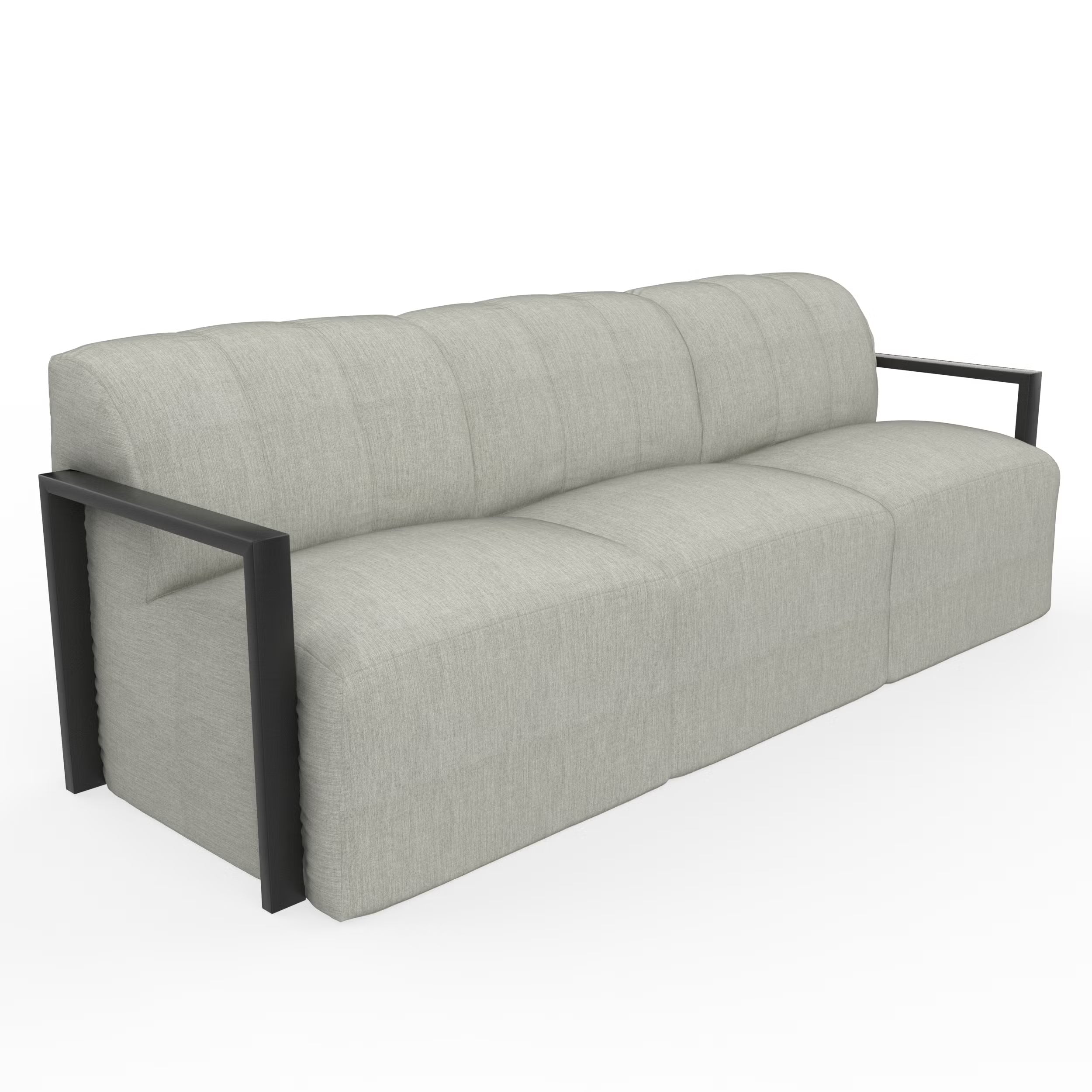 Forever Patio Tuscino Recycled Poly Lumber Outdoor 3-Seater Sofa