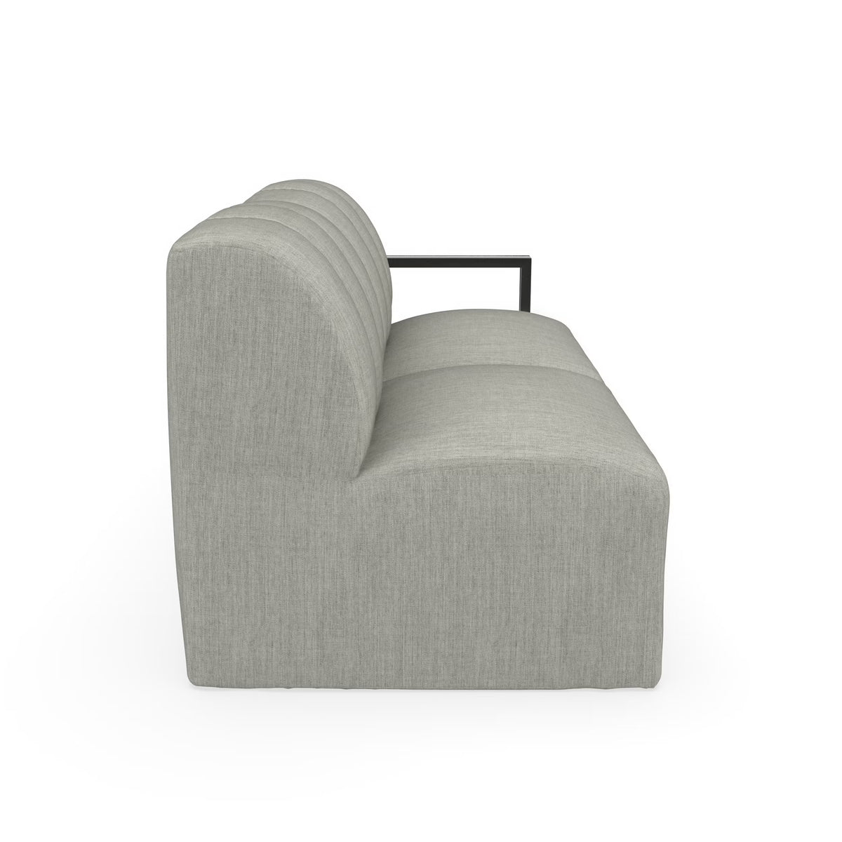 Forever Patio Tuscino Recycled Poly Lumber Outdoor Sectional Left Arm Loveseat