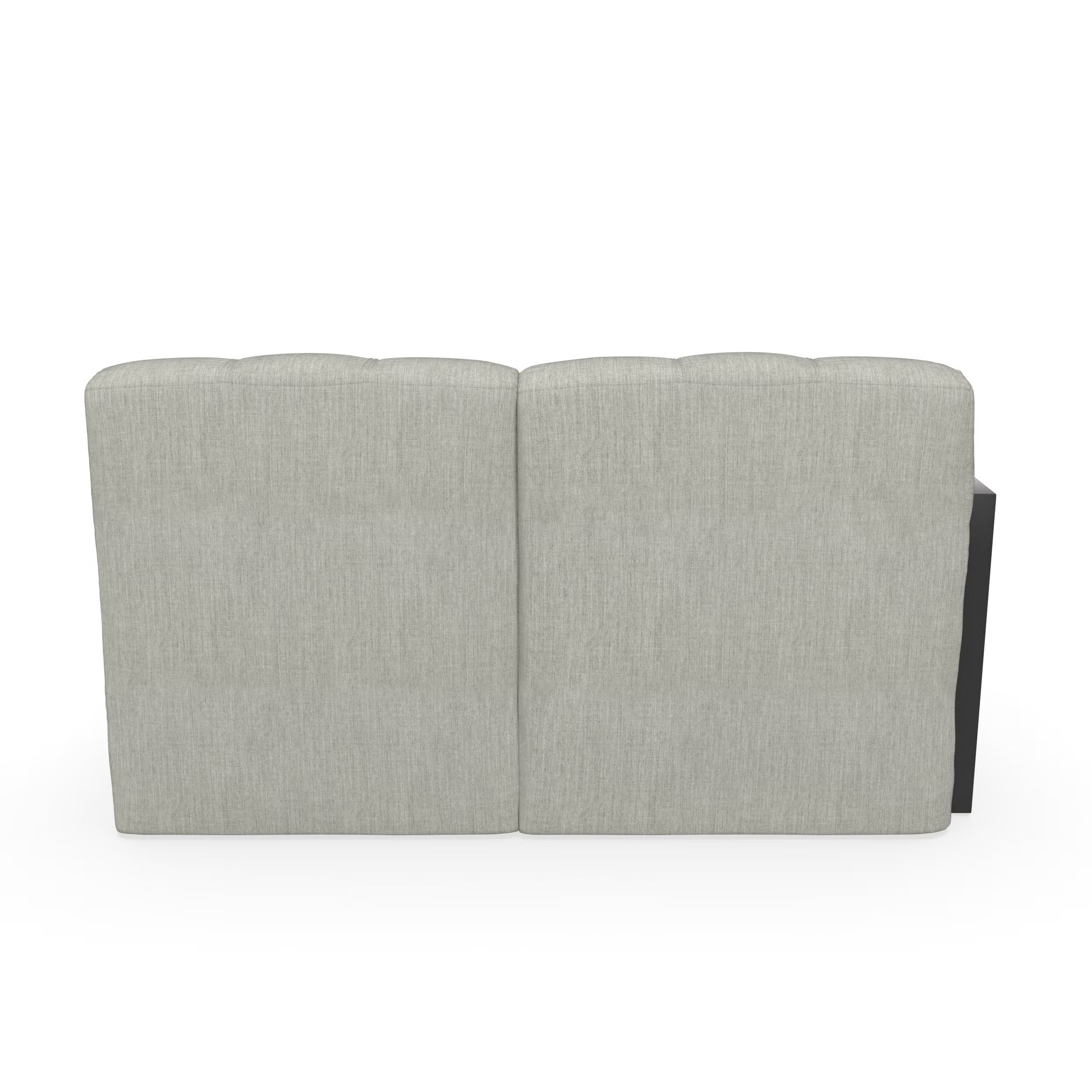 Forever Patio Tuscino Recycled Poly Lumber Outdoor Sectional Right Arm Loveseat