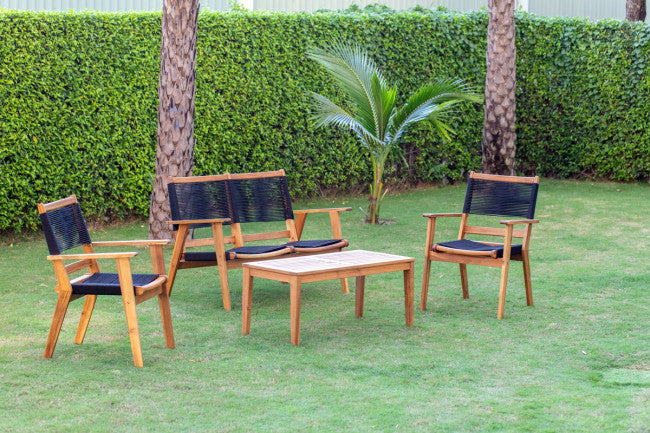 Panama Jack Laguna 4-Piece Seating Set