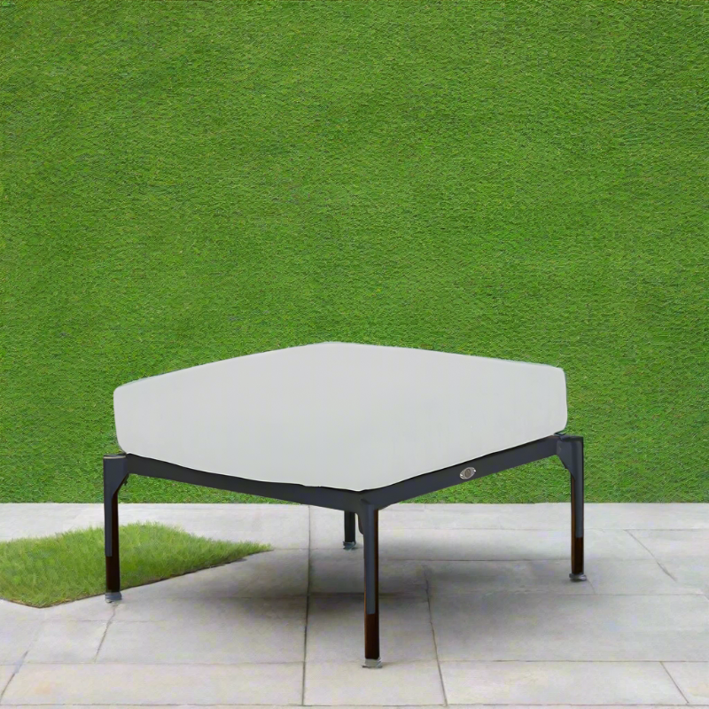 Skyline Design Boston Aluminum Outdoor Ottoman