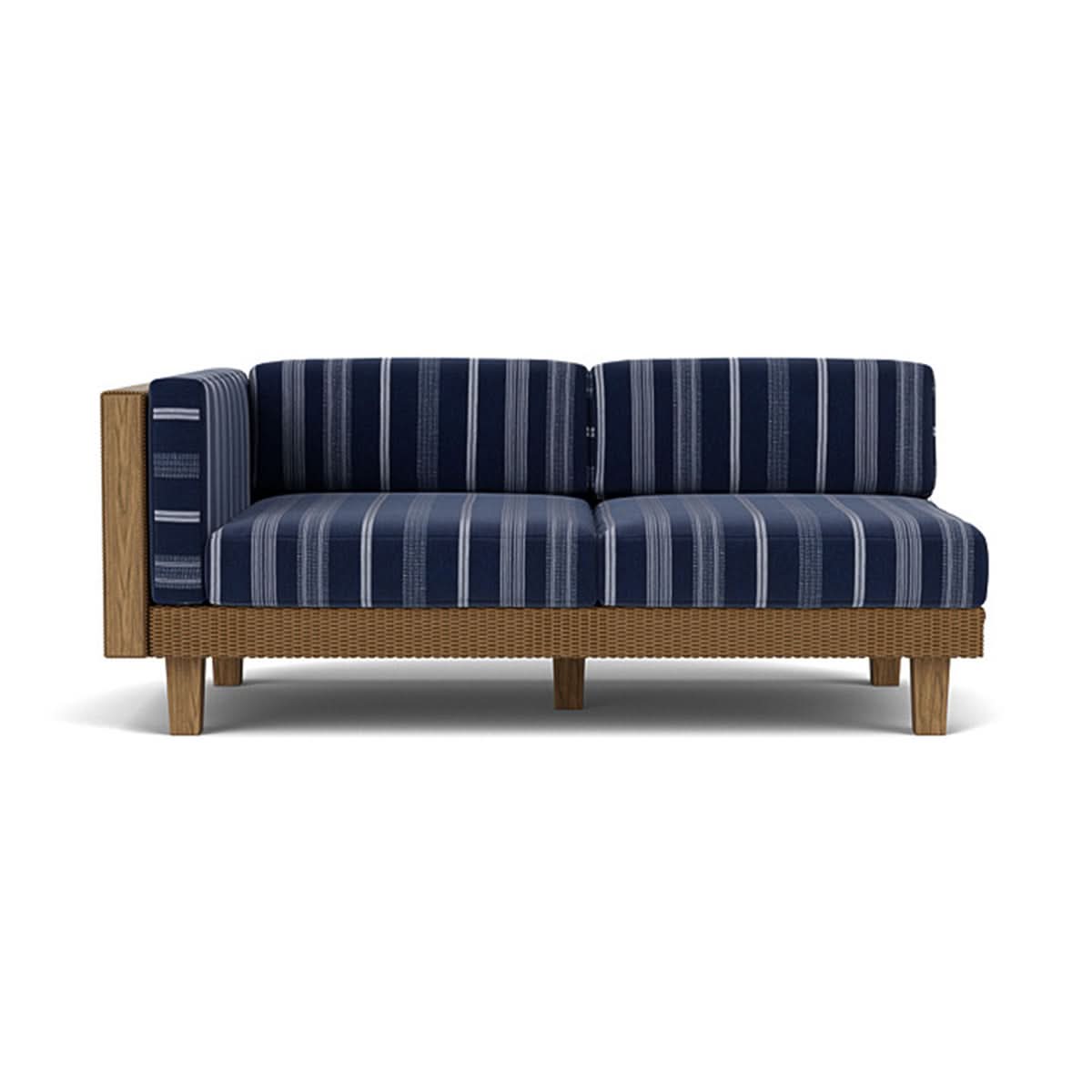 Lloyd Flanders Catalina Wicker Outdoor Right Arm Loveseat