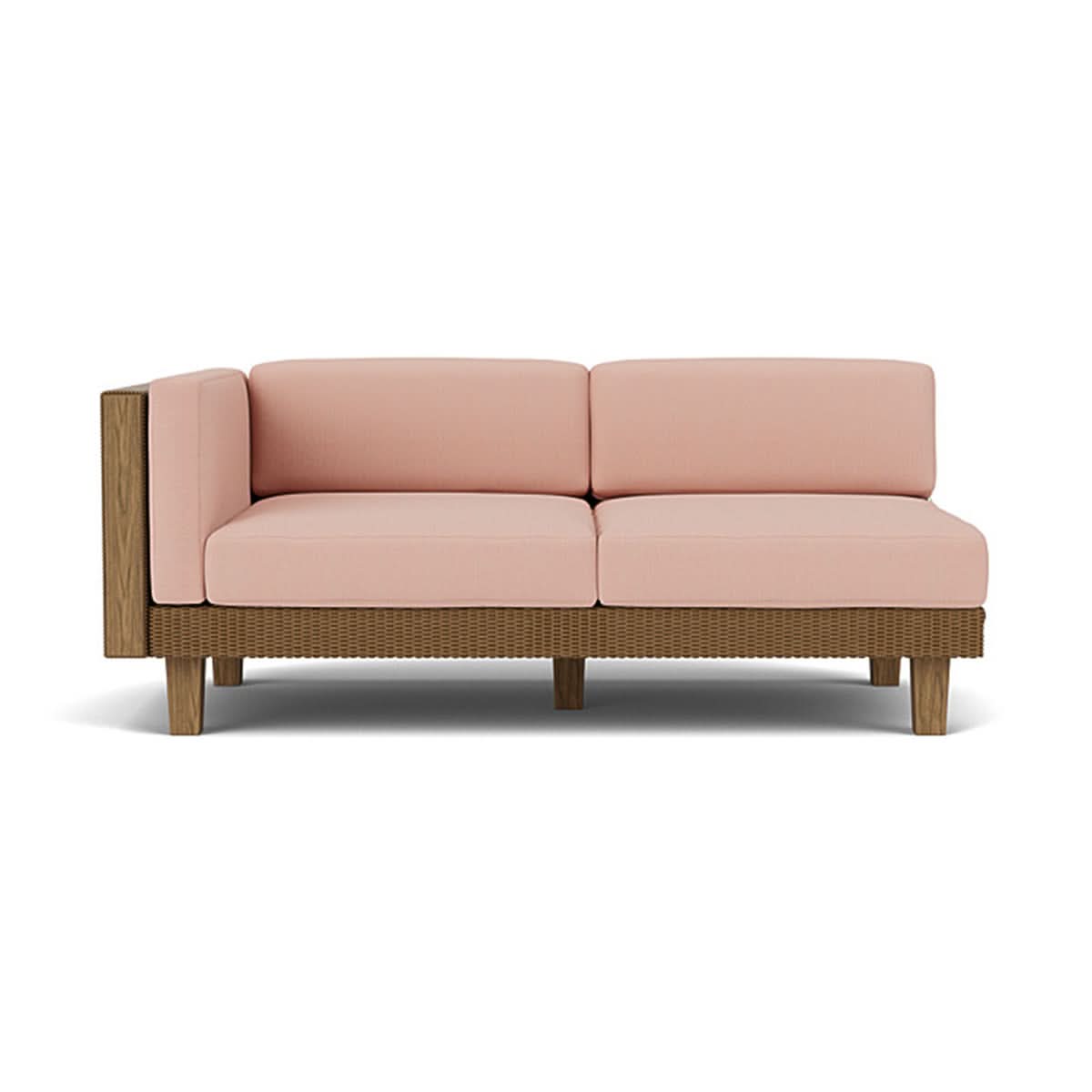 Lloyd Flanders Catalina Wicker Outdoor Right Arm Loveseat