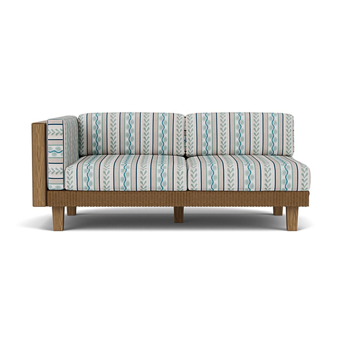 Lloyd Flanders Catalina Wicker Outdoor Right Arm Loveseat