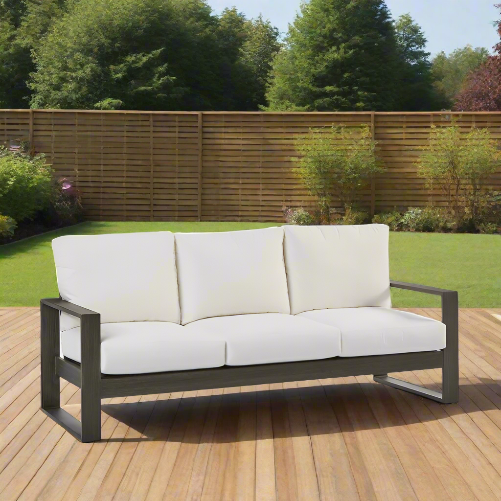 South Sea Rattan Ryan Aluminum Outdoor Sofa