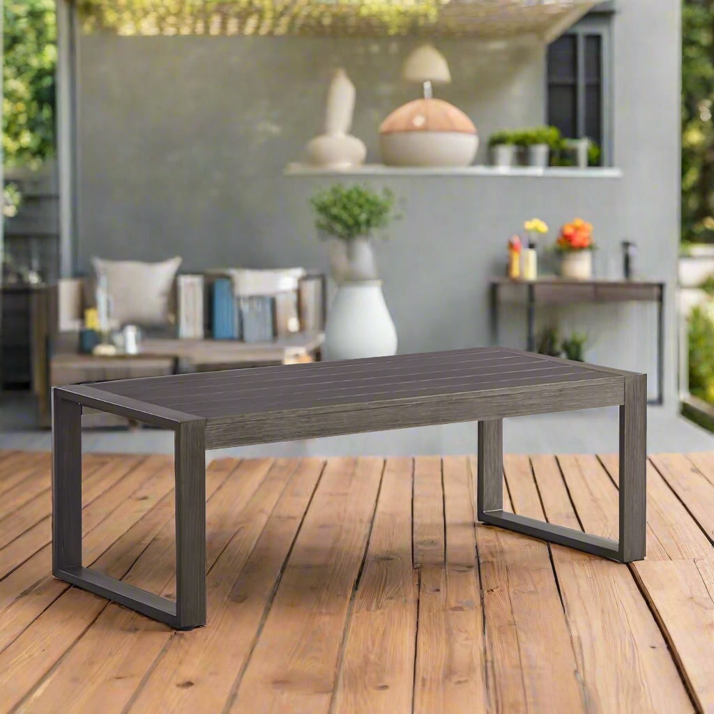 South Sea Rattan Ryan Outdoor Aluminum Coffee Table