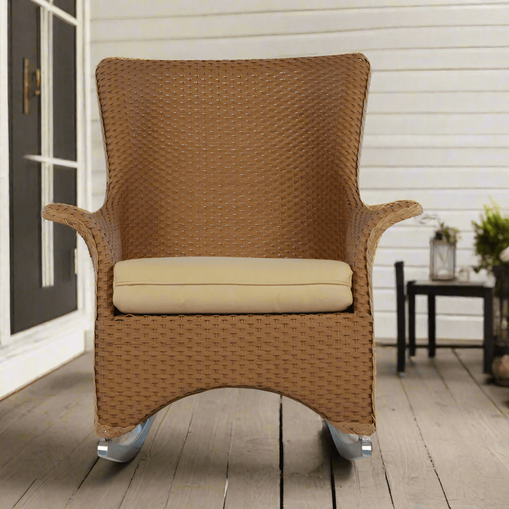 Lloyd Flanders Mandalay Wicker Outdoor Porch Rocker