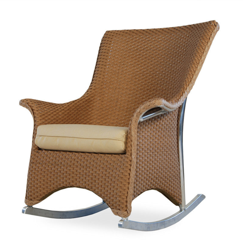 Lloyd Flanders Mandalay Wicker Outdoor Porch Rocker