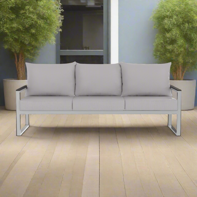 DecoScape Modera Aluminum Outdoor Sofa