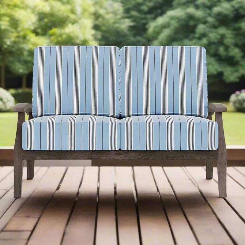 Lloyd Flanders Frontier Wicker Outdoor Loveseat