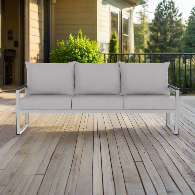 DecoScape Modera Aluminum Outdoor Sofa