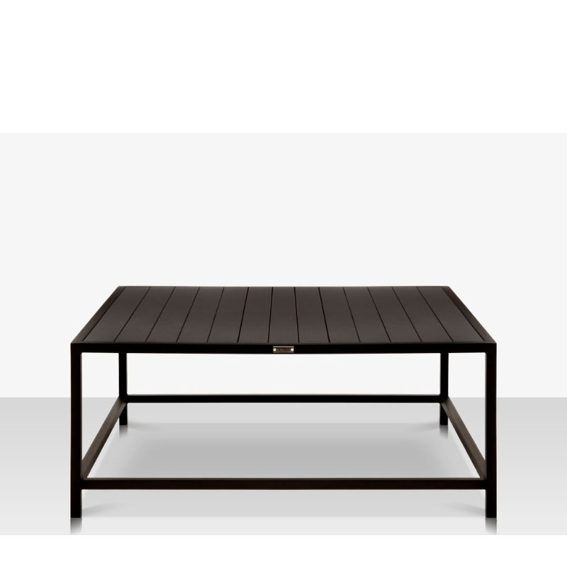 DecoScape Delano Aluminum Outdoor Square Coffee Table