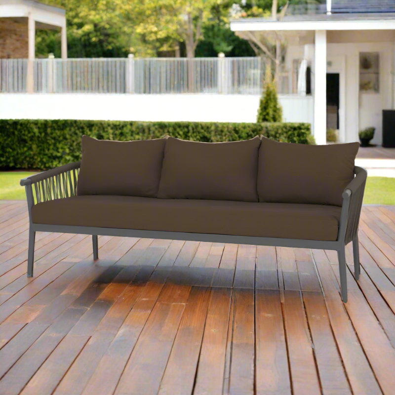 DecoScape Vines Aluminum Outdoor Sofa