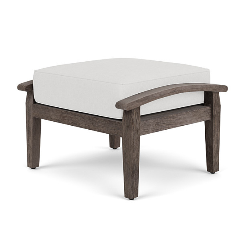 Lloyd Flanders Frontier Wicker Outdoor Ottoman