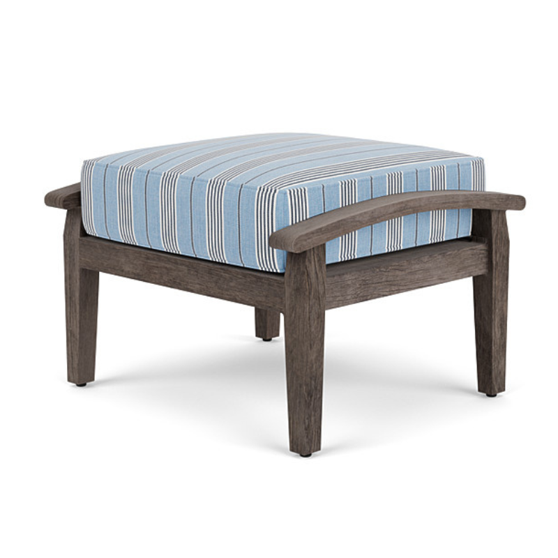 Lloyd Flanders Frontier Wicker Outdoor Ottoman