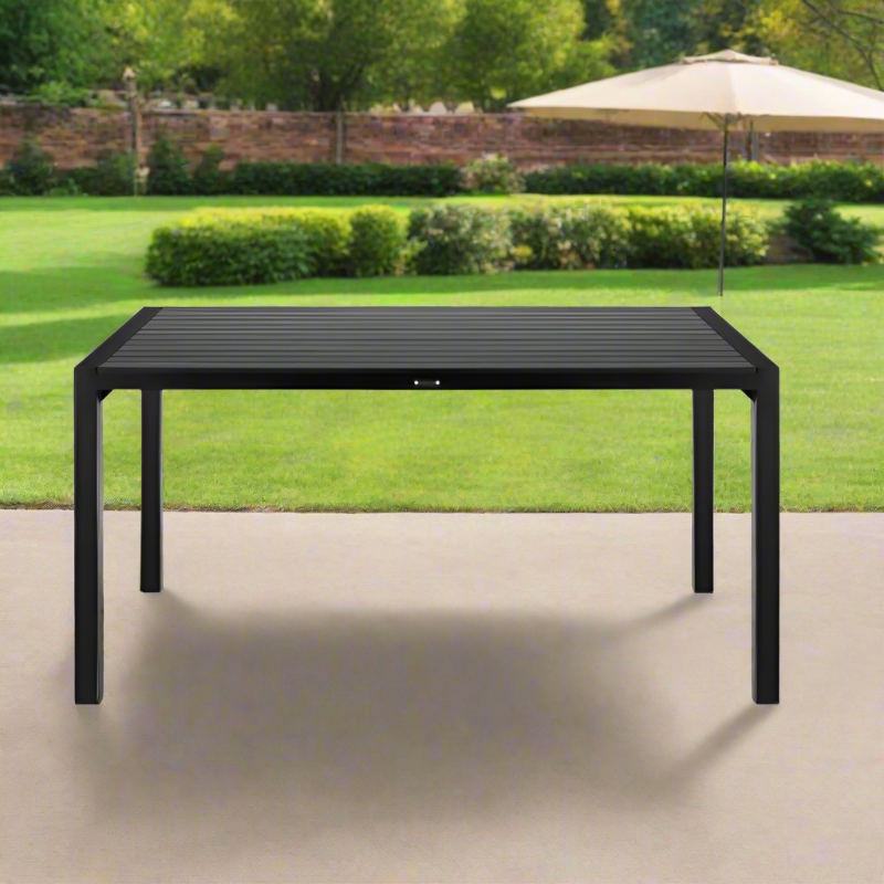 DecoScape Modera Aluminum Outdoor Rectangular Dining Table