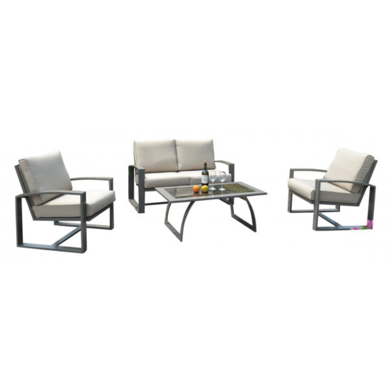 Hospitality Rattan Moldova 4-Piece Seating Set