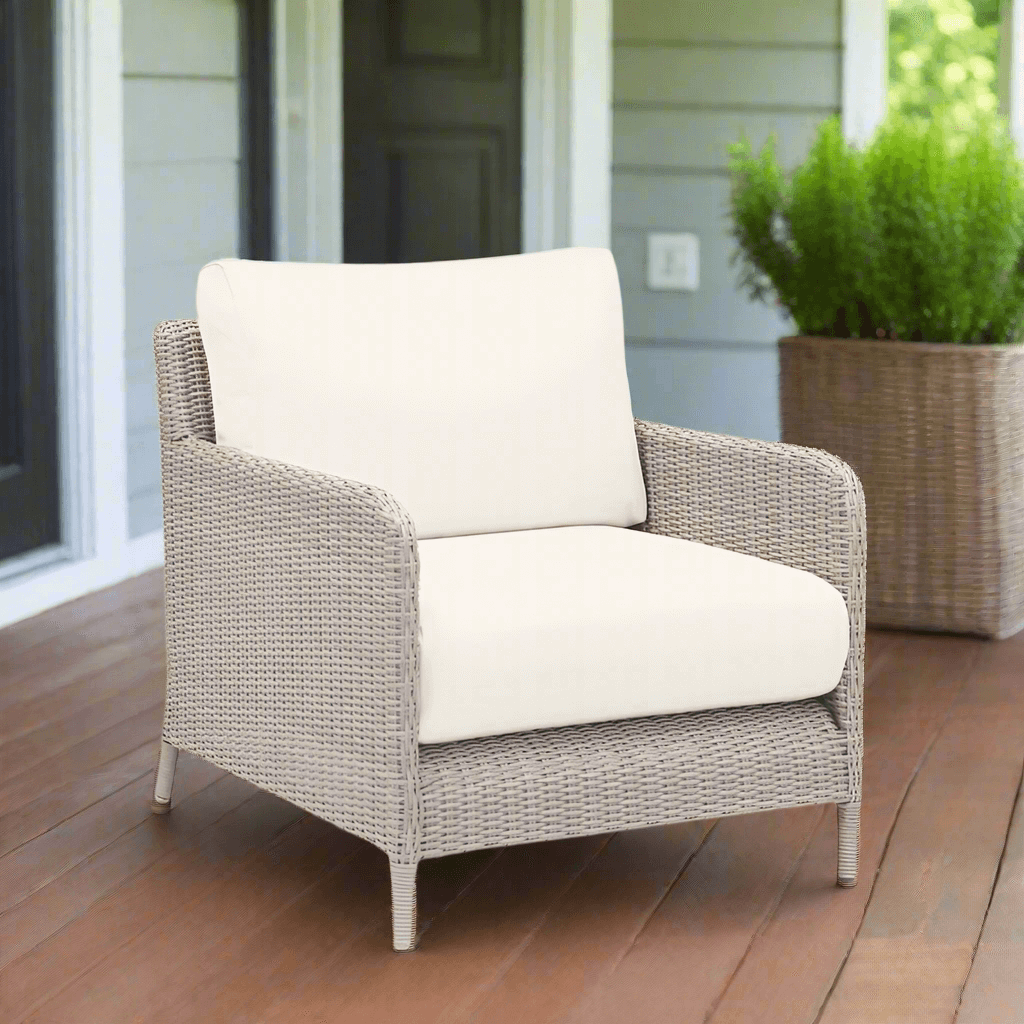 Sunset West Manhattan Aluminum Outdoor Club Chair