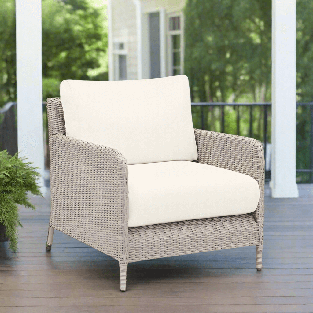 Sunset West Manhattan Aluminum Outdoor Club Chair