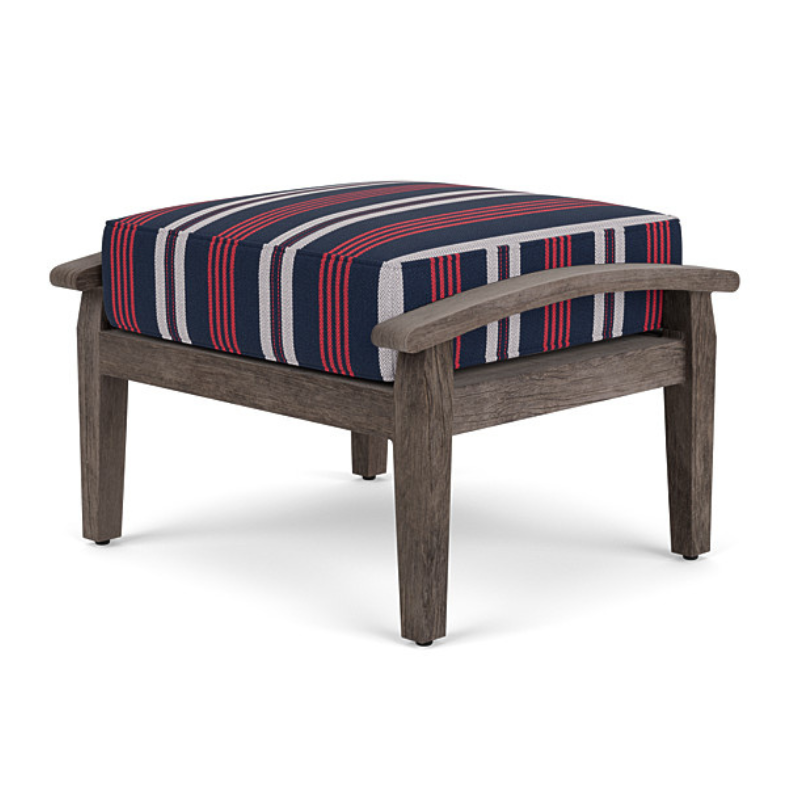 Lloyd Flanders Frontier Wicker Outdoor Ottoman