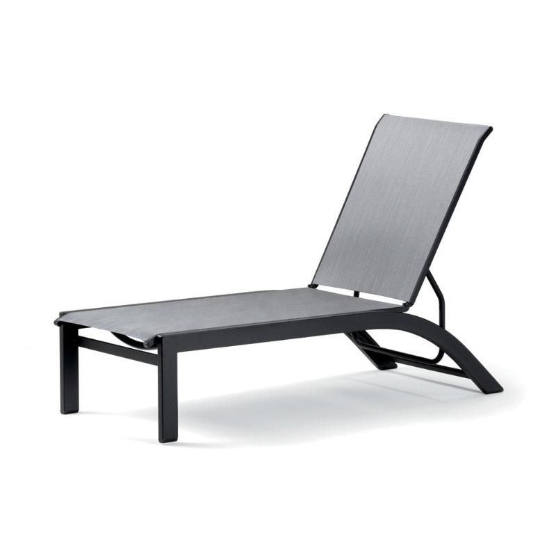 Telescope Casual Kendall Sling Stacking Armless Chaise