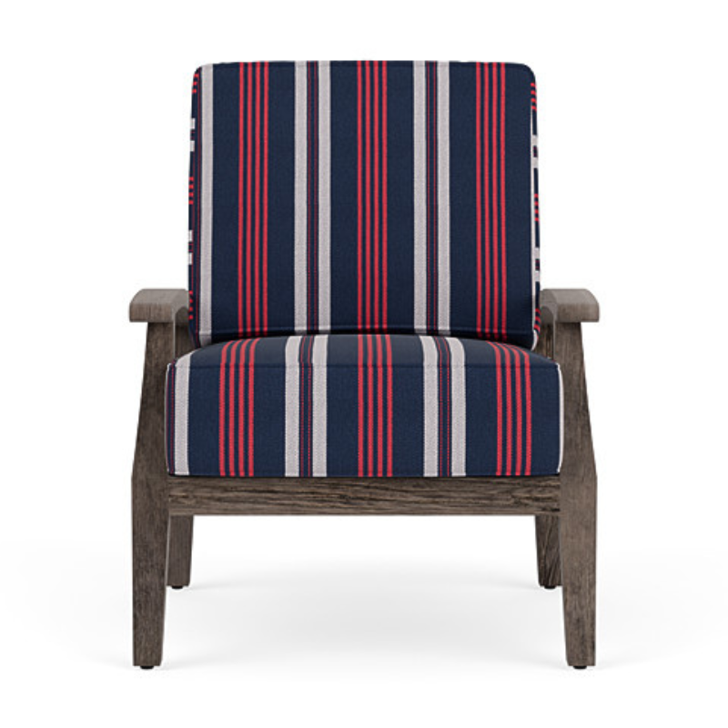 Lloyd Flanders Frontier Wicker Outdoor Lounge Chair