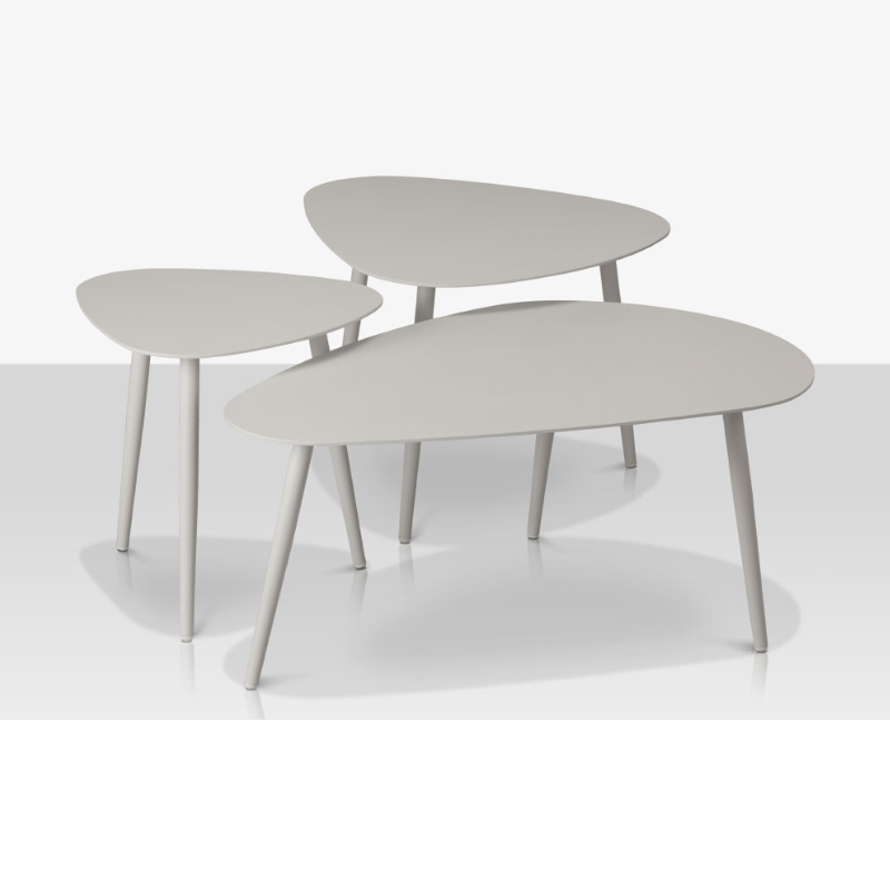 DecoScape Vines Aluminum Outdoor Small End Table