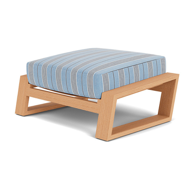 Lloyd Flanders Pursuit Aluminum Outdoor Ottoman