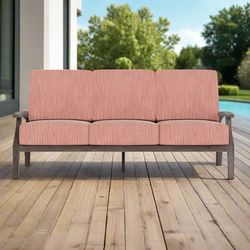 Lloyd Flanders Frontier Wicker Outdoor Sofa