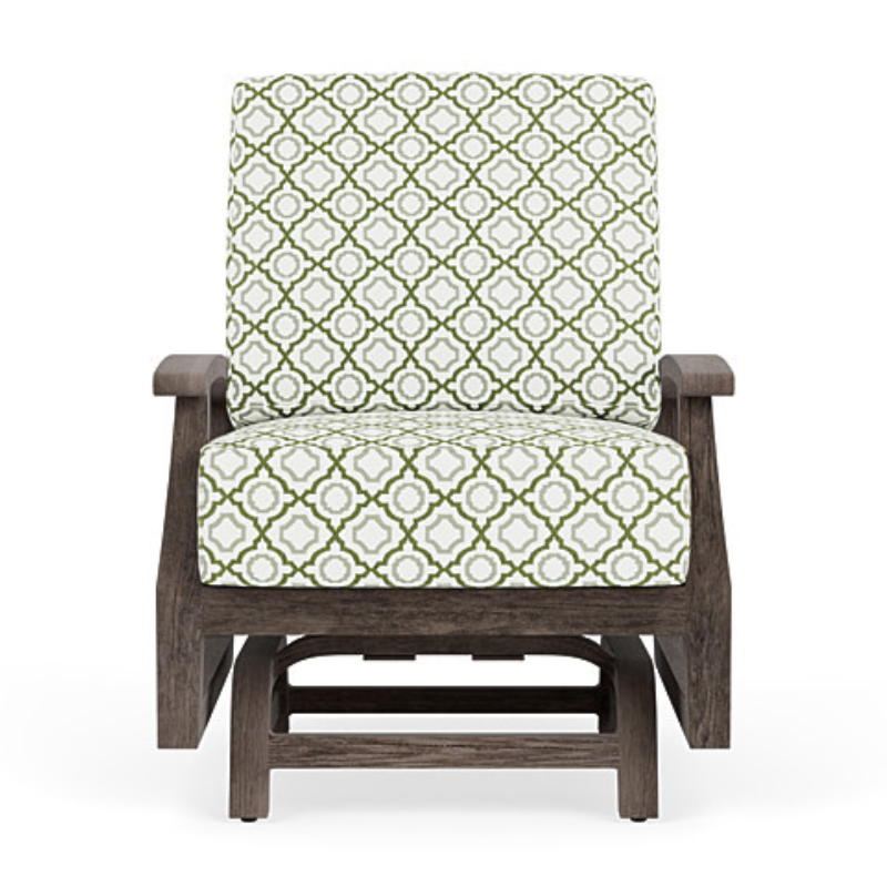 Lloyd Flanders Frontier Wicker Outdoor Spring Rocker Chair
