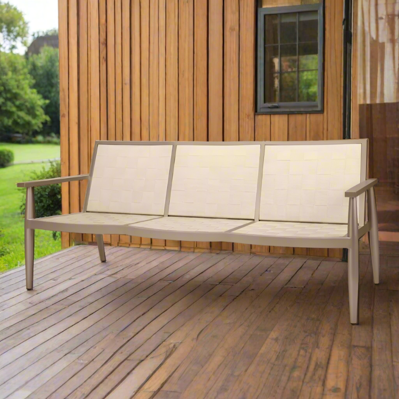 DecoScape Danish Aluminum Outdoor Sofa