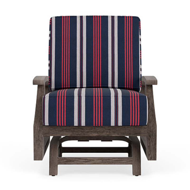Lloyd Flanders Frontier Wicker Outdoor Spring Rocker Chair