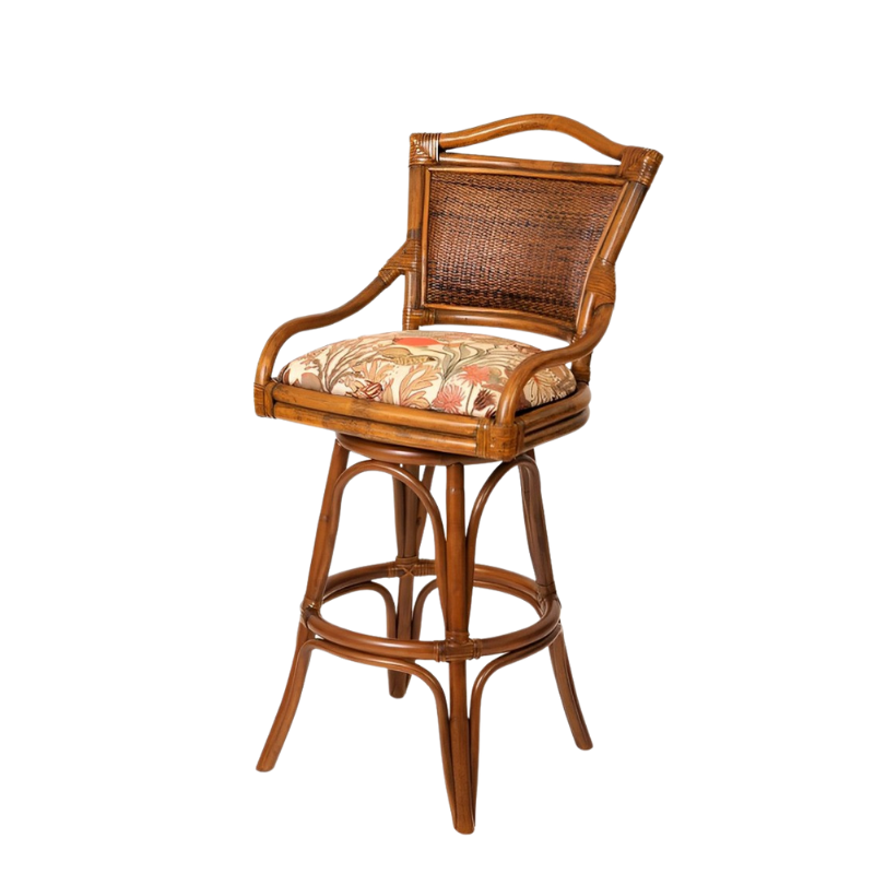 Alexander & Sheridan Serengeti 24″ Indoor Swivel Bar Stool