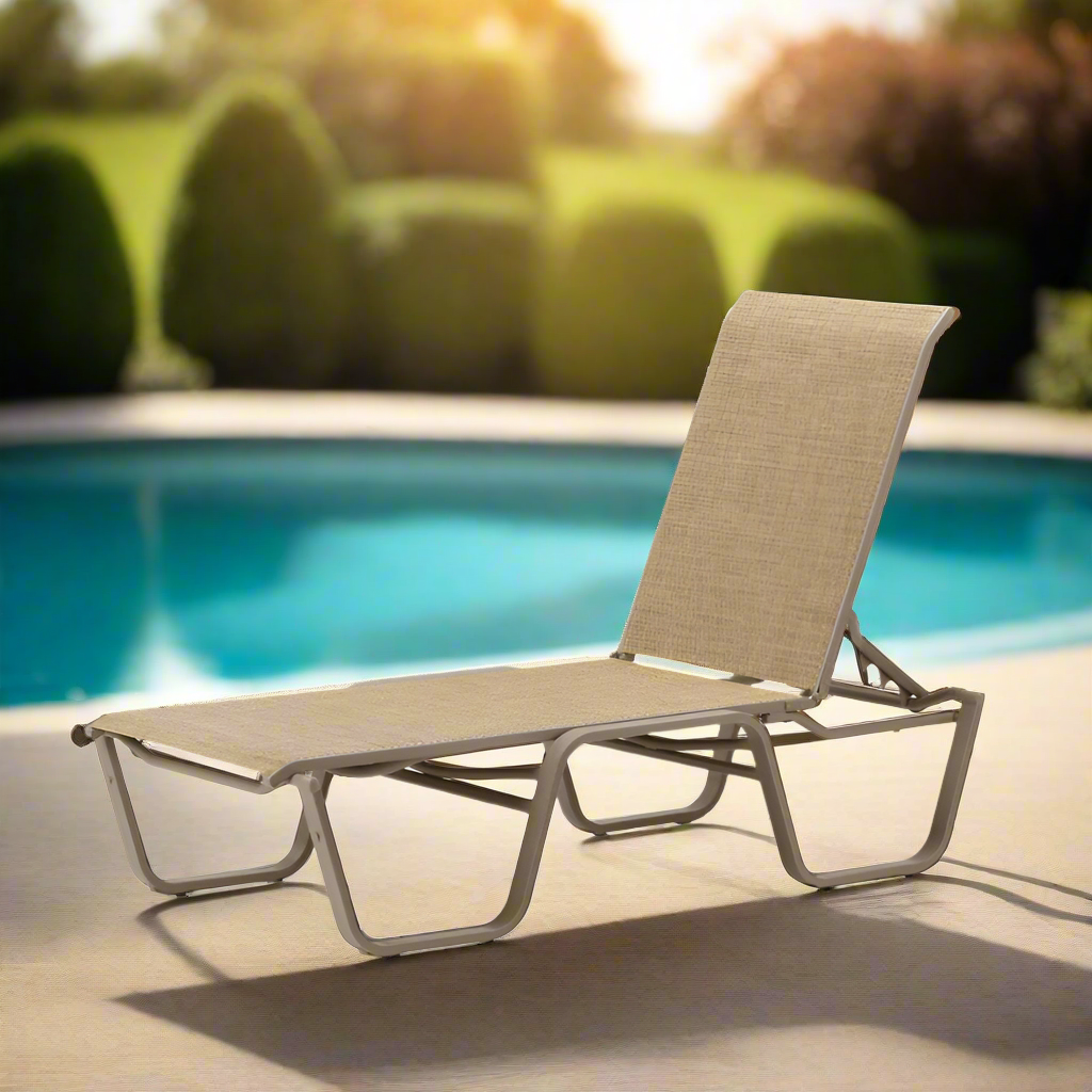 Telescope Casual Aruba II Sling Lay-Flat Stacking Chaise