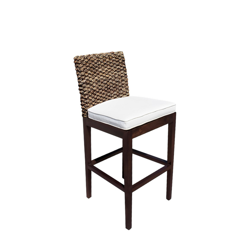 Panama Jack Sanibel Bar Stool with Cushion